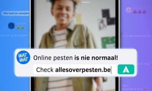 WAT WAT en Tumult lanceren campagne tegen online pesten